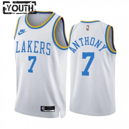 Dres Los Angeles Lakers Carmelo Anthony 7 2022-23 Classic Edition Bijela Swingman - Dječji